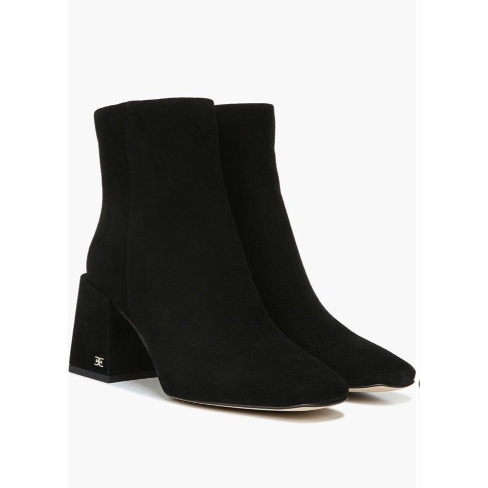 Sam Edelman Women’s Daruby Booties Black Suede NW/OB Size 6.5